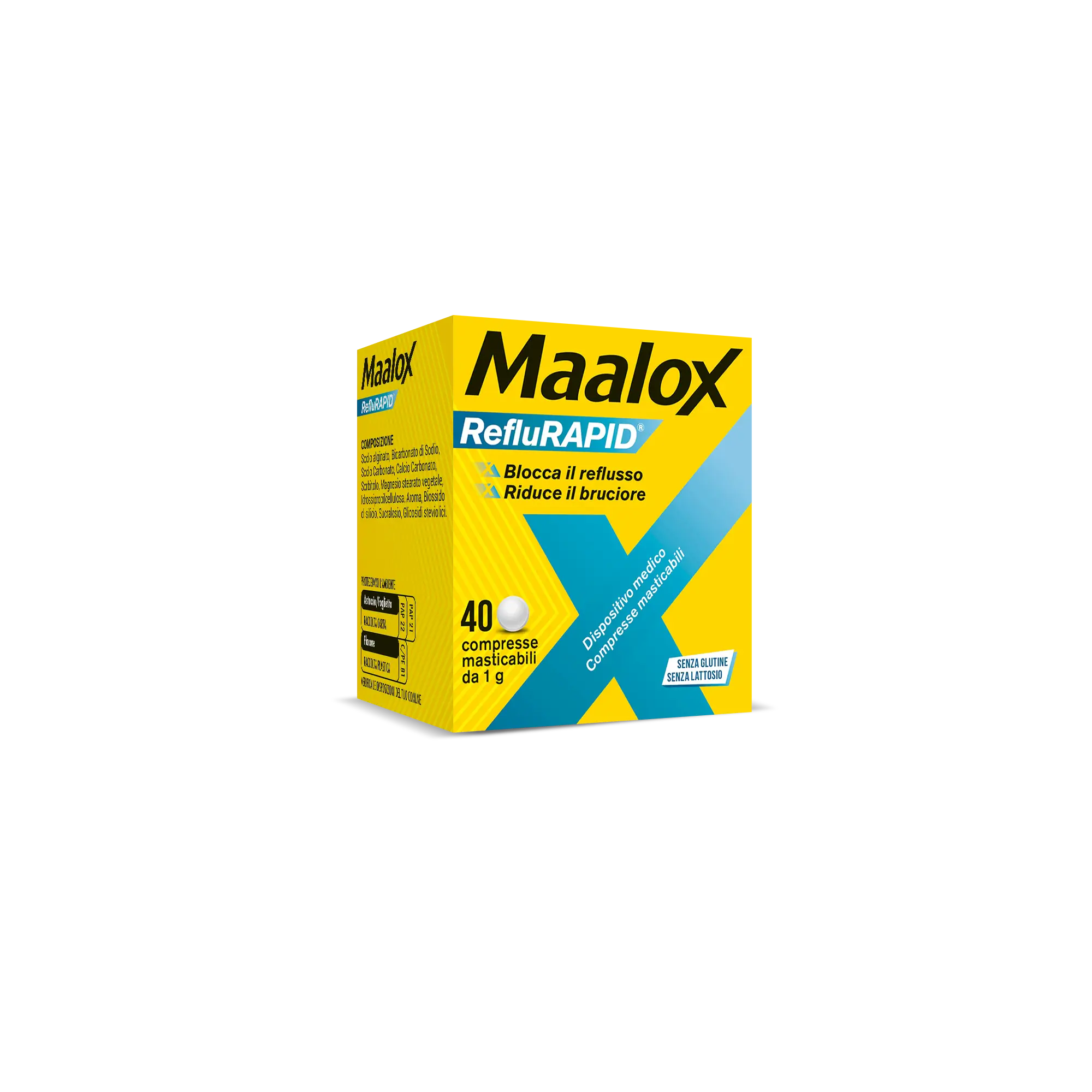 Maalox reflurapid compresse